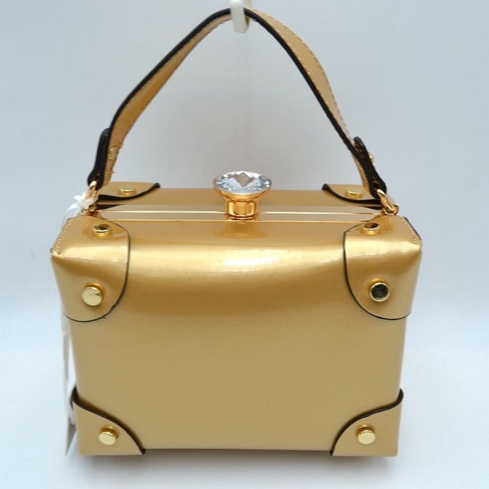 Luxury Hard Square Box Handbag